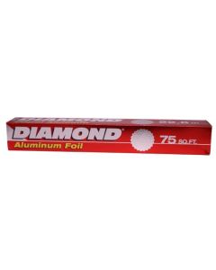 DIAMOND ALUMINIUM FOIL 75FT