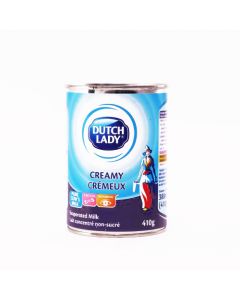 DUTCH LADY FULLCREAM UNSWEETENED 410G