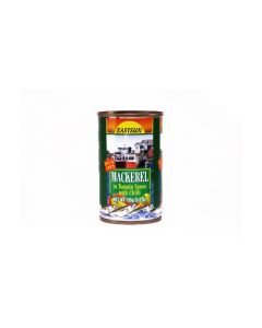 EAST SUN CANNED MACKEREL IN XTRA HOT TOMATOE SAUCE 50X155G