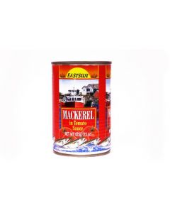 EAST SUN CANNED MACKEREL IN TOMATO SAUCE 24X425G