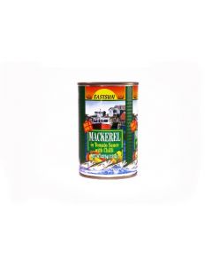 EAST SUN CANNED MACKEREL IN XTRA HOT TOMATO SAUCE 24X425G