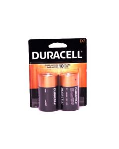  DURACELL ALKALINE D-2PK 1 Each