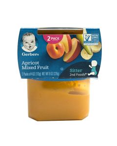 GERBER FOODS APRICOT MIXED FRUIT