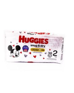 HUGGIES DIAPERS #2 SNUG & DRY 38