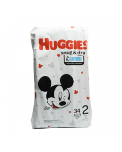 HUGGIES DIAPERS #2 34'S