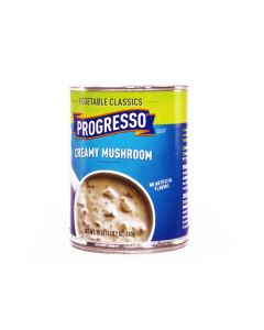 PROGRESSO CREAMY MUSHROOM SOUP 18OZ
