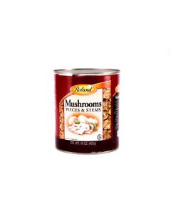 ROLAND PIECES & STEMS MUSHROOMS 16 OZ