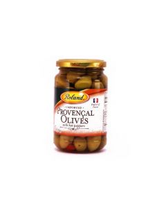 ROLAND PROVENCAL OLIVES HOT PEPPERS 7.75OZ