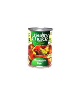 HEALTHY CHOICE VEGETABLE BEEF SOUP 15 OZ