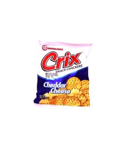 BERMUDEZ CRIX SNACK MINI CHEDDAR CHEESE 60G
