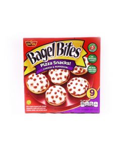 BAGEL BITES CHEESE & PEPPERONI 9ct 