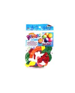 JARU ROUND BALLONS BIG AND SMALL 30PK