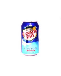 CANADA DRY CLUB SODA 12OZ