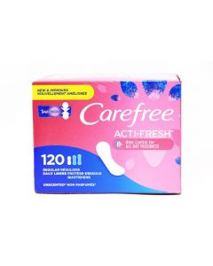 CAREFREE LINERS 120CT