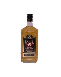 LABEL 5 BLENDED SCOTCH WHISKY CLASSIC BLACK 70CL