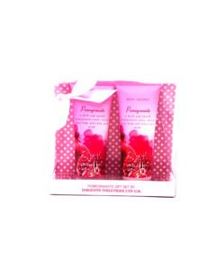 BODY SECRET POMEGRANATE SHOWER GEL & BODY LOTION 2X4oz 