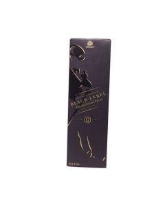 JOHNNIE WALKER BLACK LABEL WHISKY 750ml WITH BOX