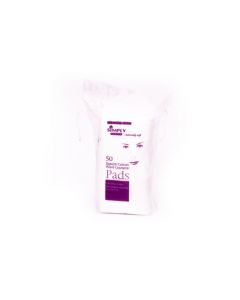 SIMPLY COTTON PADS SQUARE 50ct 