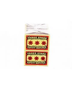 THREE STARS  MATCHES 10PK