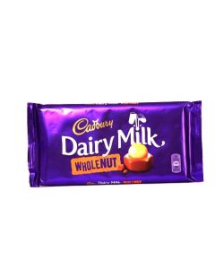 CADBURY DAIRY MILK WHOLE NUT 200G