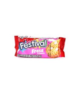FESTIVAL STRAWBERRY COOKIE 34.6G