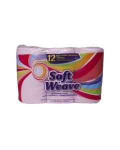 SOFTWEAVE TOILET PAPER 12X300 SHEETS
