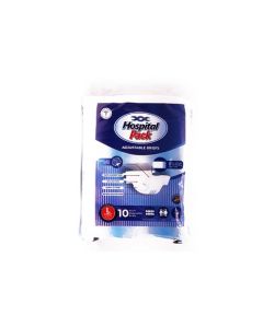 HOSPITAL PACK LARGE 10'S  ADULT BRIEF