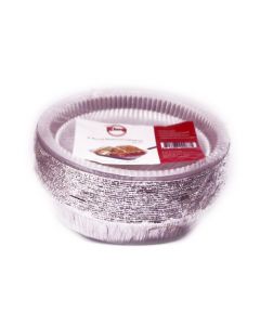 KING ALUMINIUM ROUND CONTAINERS W/LIDS 9' 20'