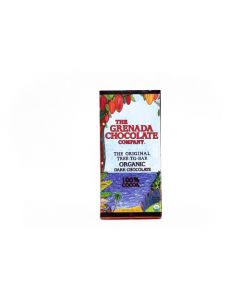 THE GRENADA CHOCOLATE COMPANY 100% DARK CHOCOLATE BAR 95g 