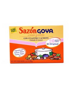 SAZON GOYA UNIQUE SEASONING 20CT 3.52OZ